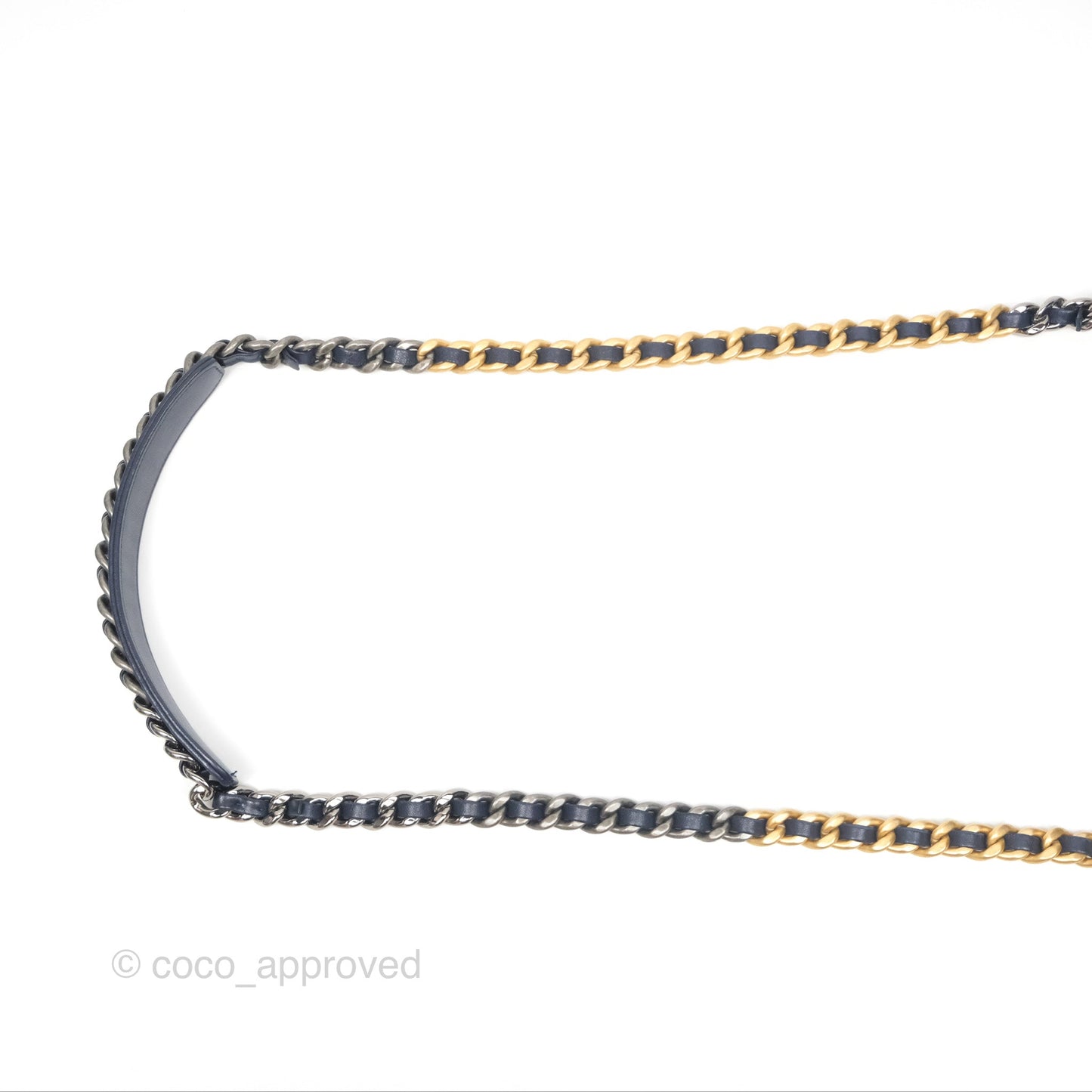 Chanel 19 Small Dark Navy Mixed Hardware