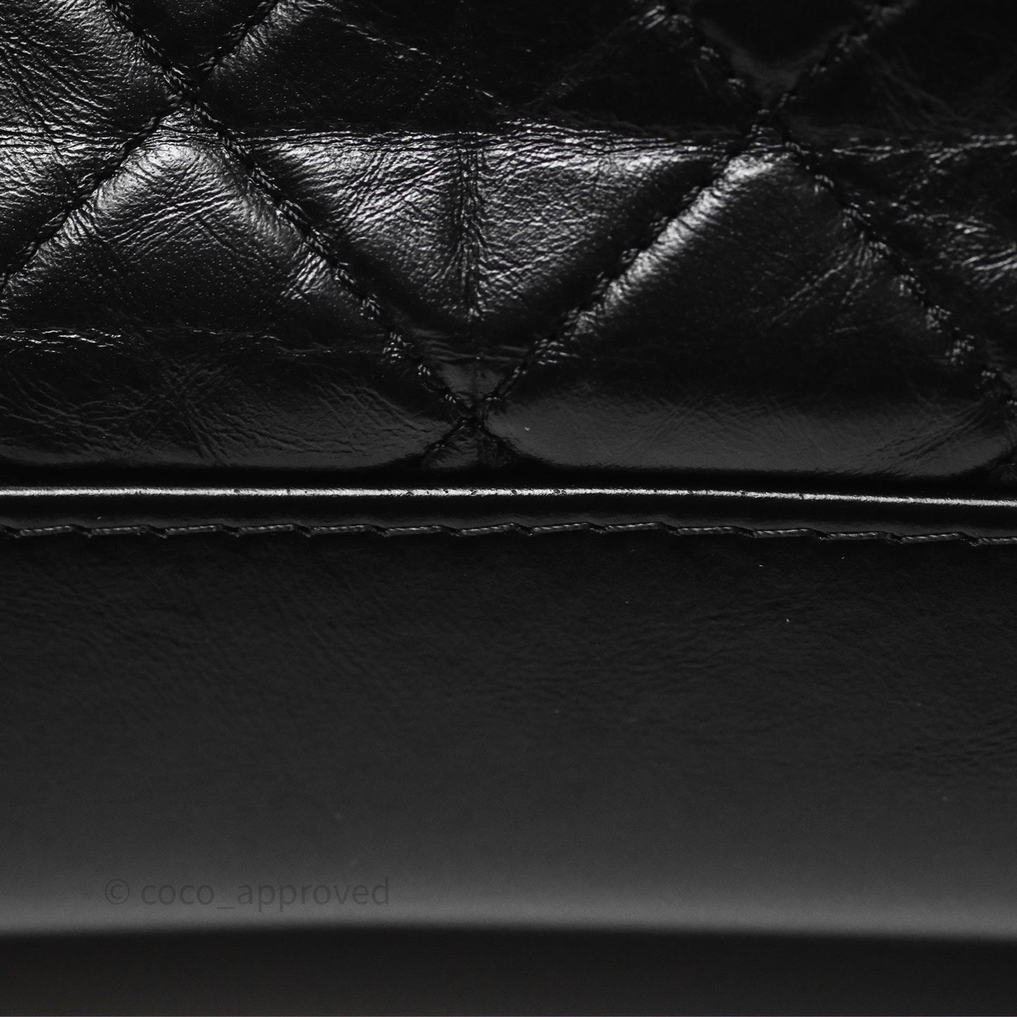 Chanel Small Gabrielle Hobo Quilted Black Aged Calfskin