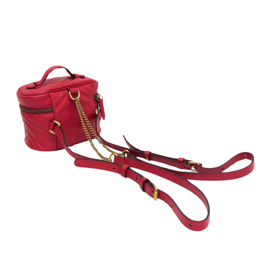 Luxury Gucci Trending 2025 Gg Marmont  Leather Backpack Bag ()