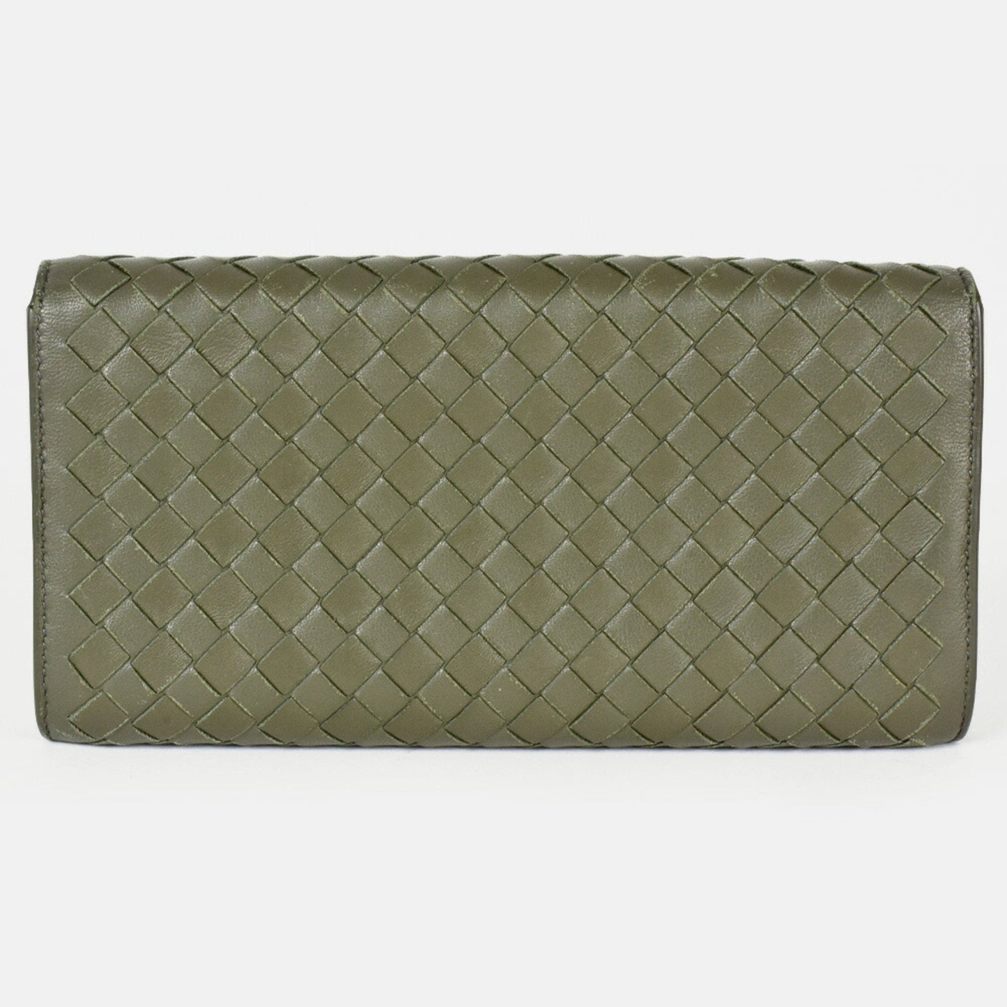Luxury Bottega Veneta  Intrecciato Long Wallet (Bi-Fold) ()