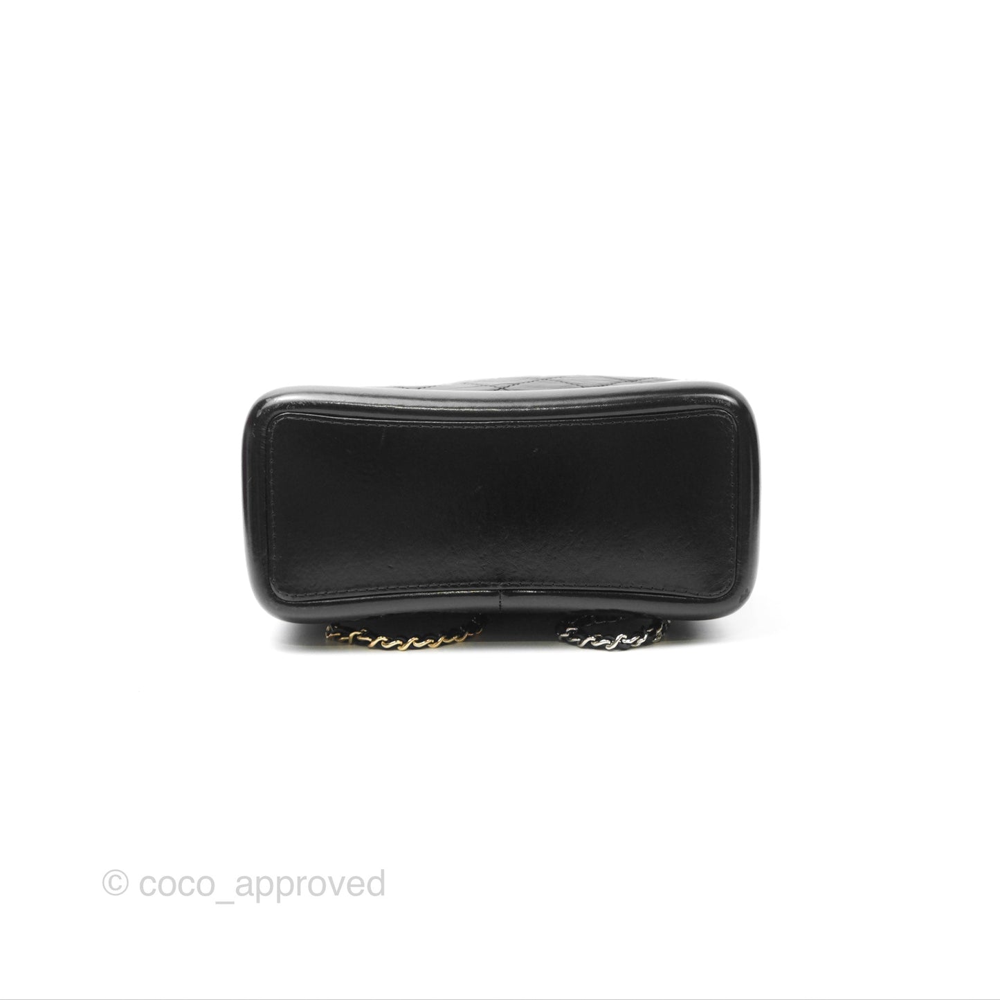 Chanel Small Gabrielle Backpack Black Aged Calfskin