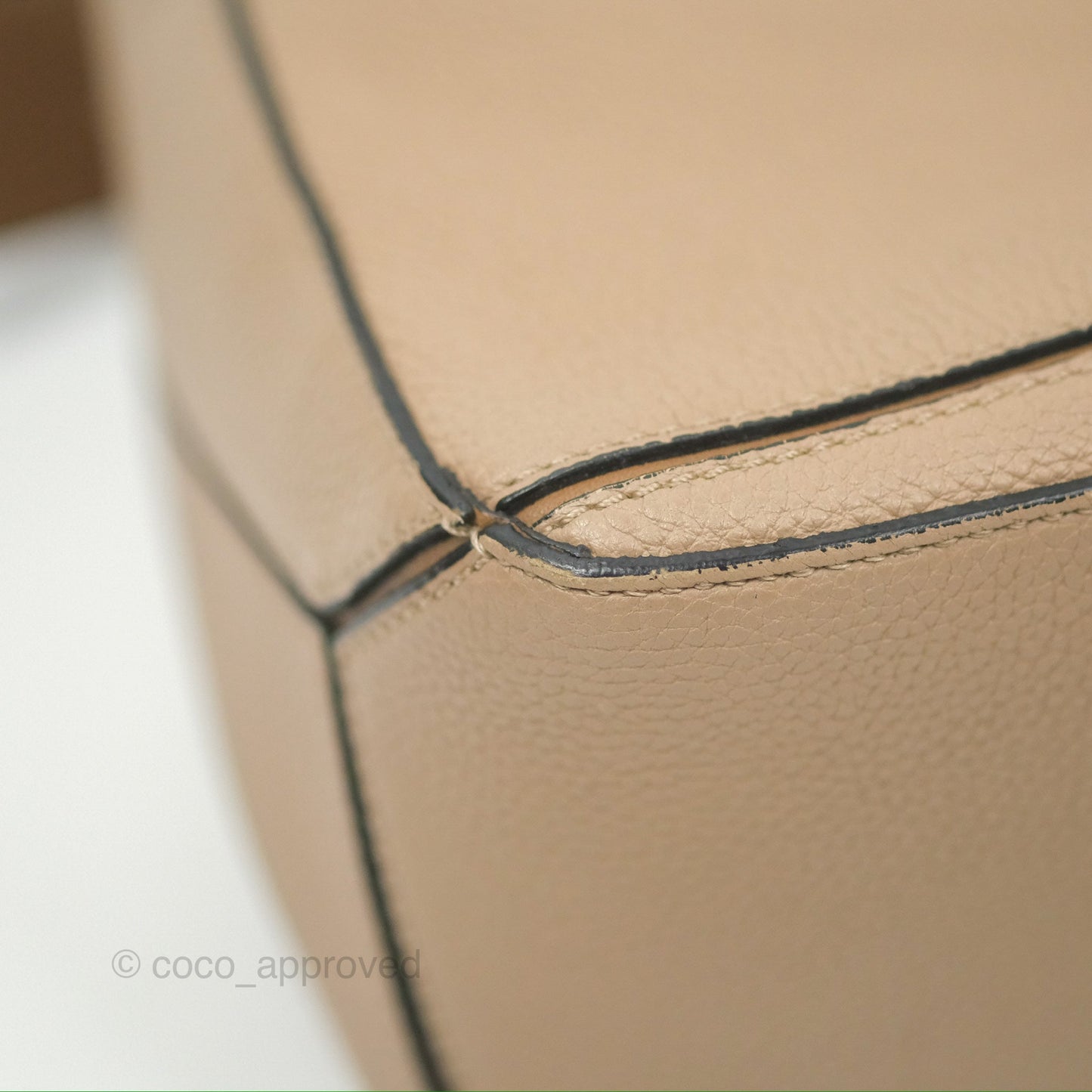 Loewe Small Puzzle Bag Sand Mink Grained Calfskin