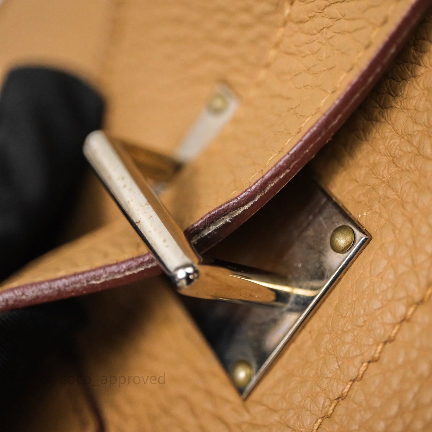 Hermès Birkin JPG Shoulder Bag 42 Tabac Camel 24 Palladium Hardware