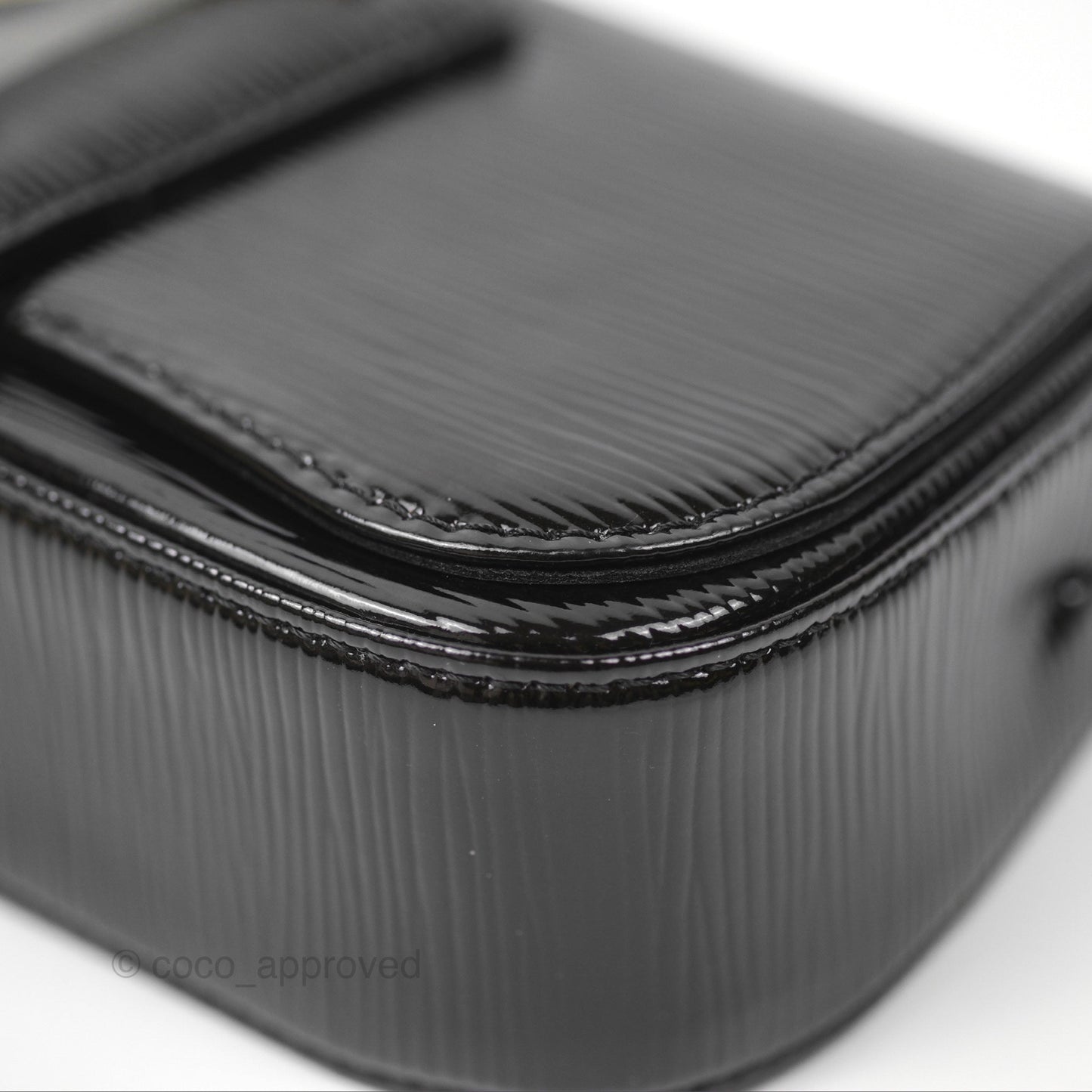 Louis Vuitton Sobe Clutch Black Electric Epi