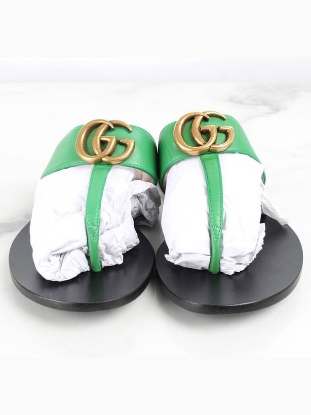 Luxury Gucci Trending 2025 Marmont flip flops 35 5 225