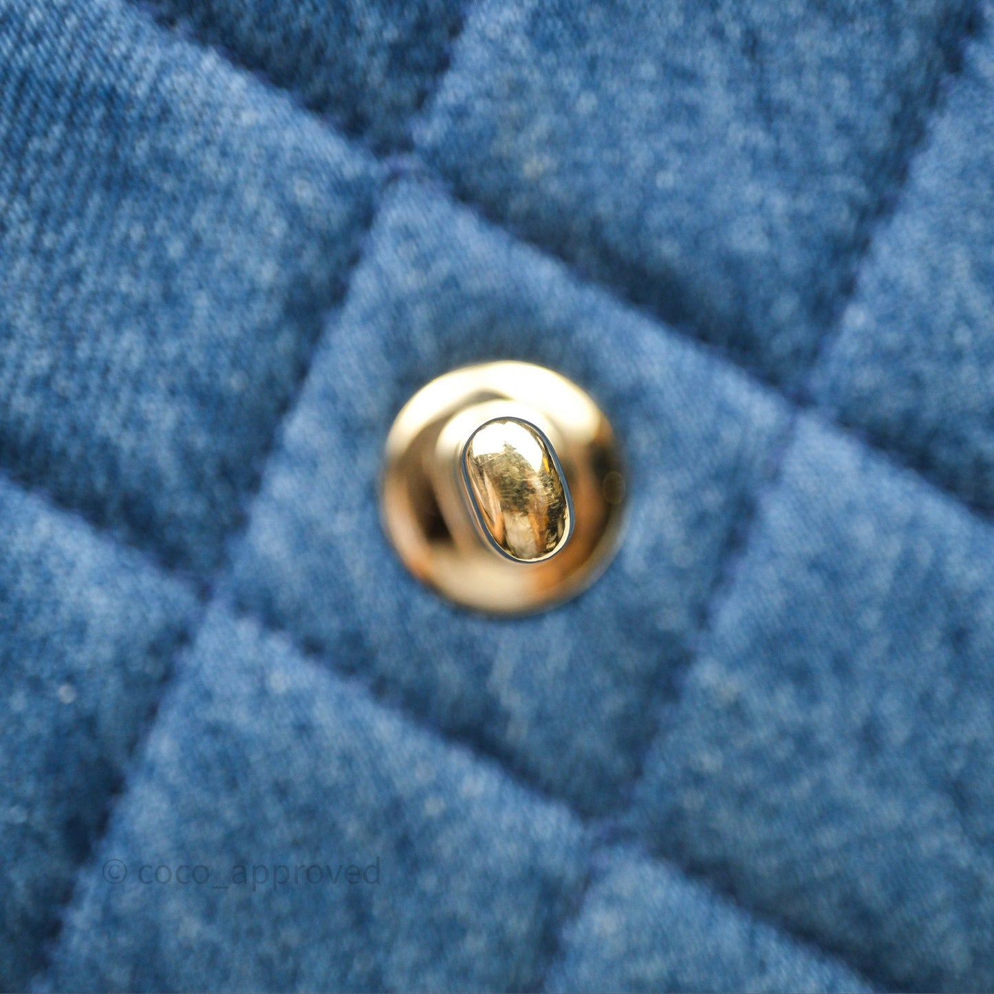 Chanel Small Trendy CC Denim Gold Hardware