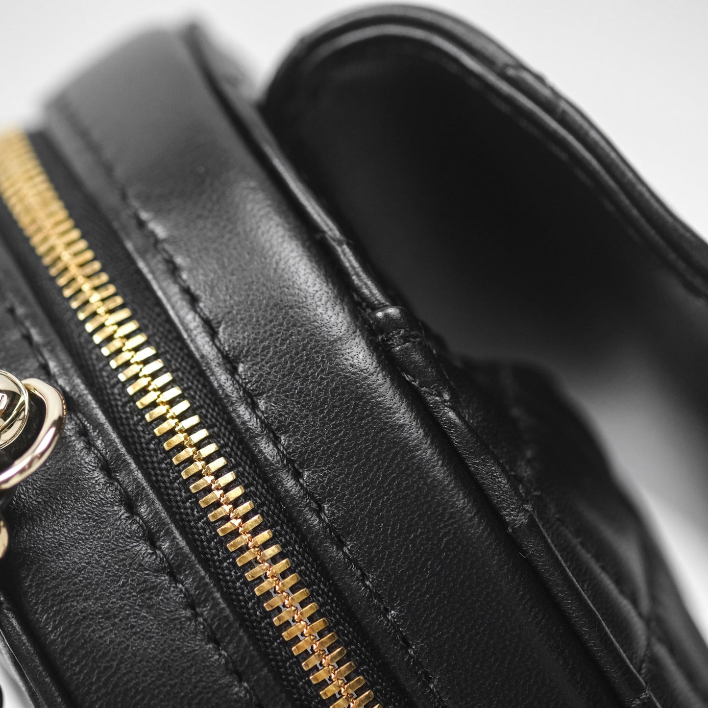 Chanel Large Heart Bag Black Lambskin Gold Hardware 22S