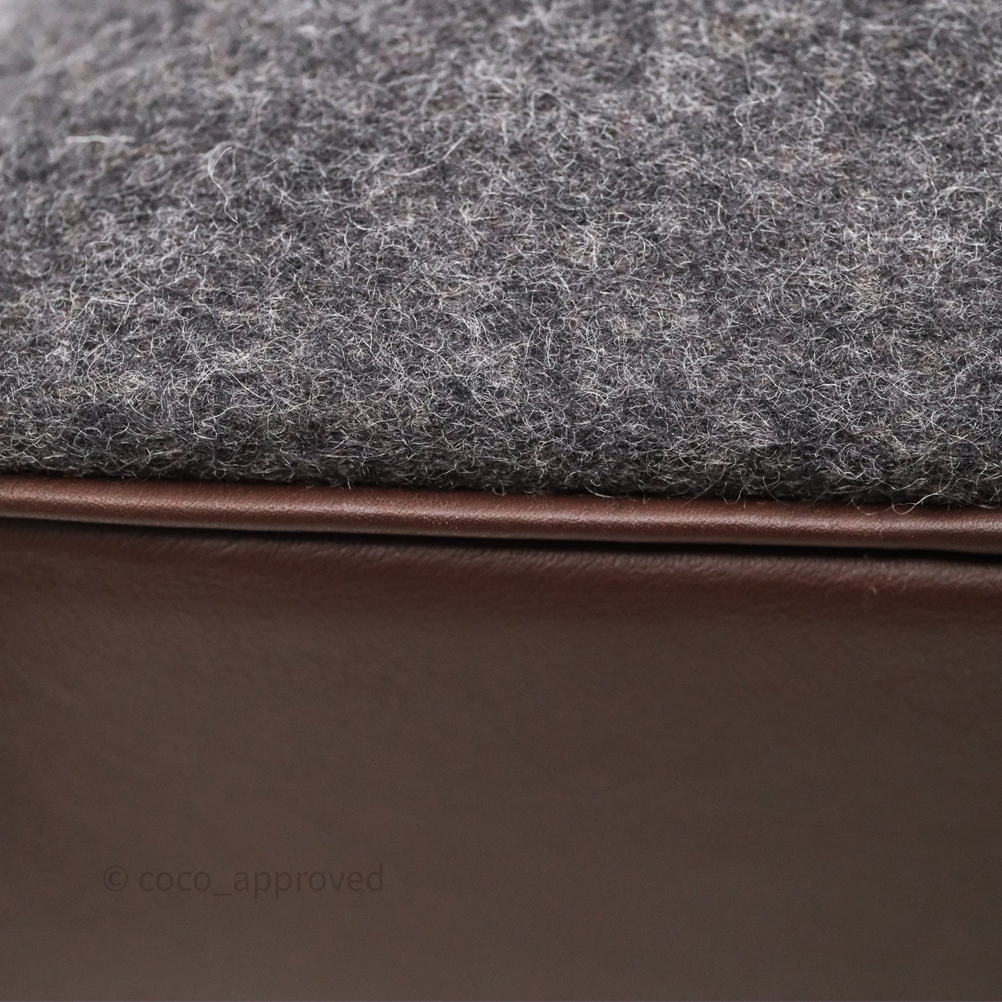 Hermès Picotin 18 Feutre/Veau Swift AE Gris Moyen/Havai Palladium Hardware