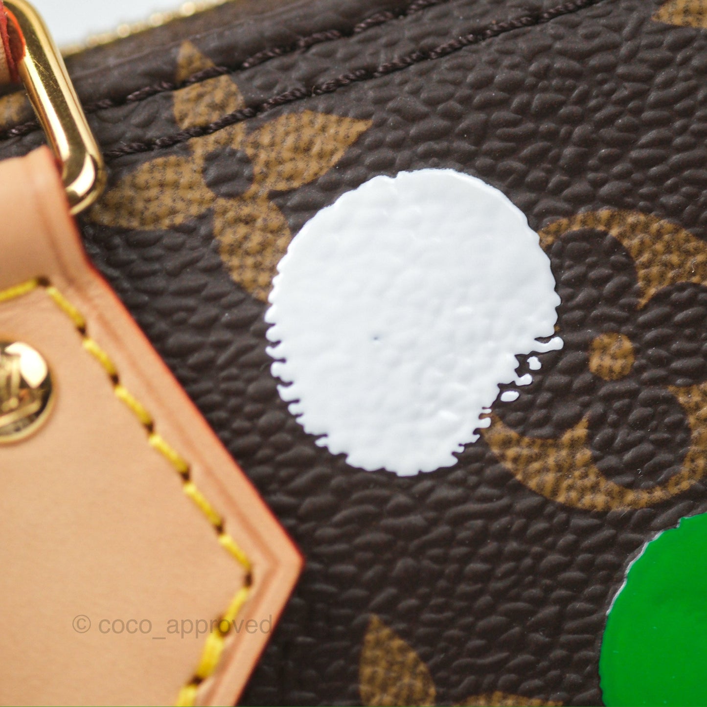 Louis Vuitton x Yayoi Kusama Nano Speedy Infinity Dots Monogram