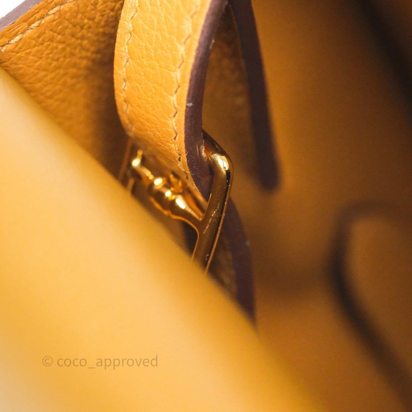 Hermès Halzan 25 Caramel 28 Evercolor Gold Hardware