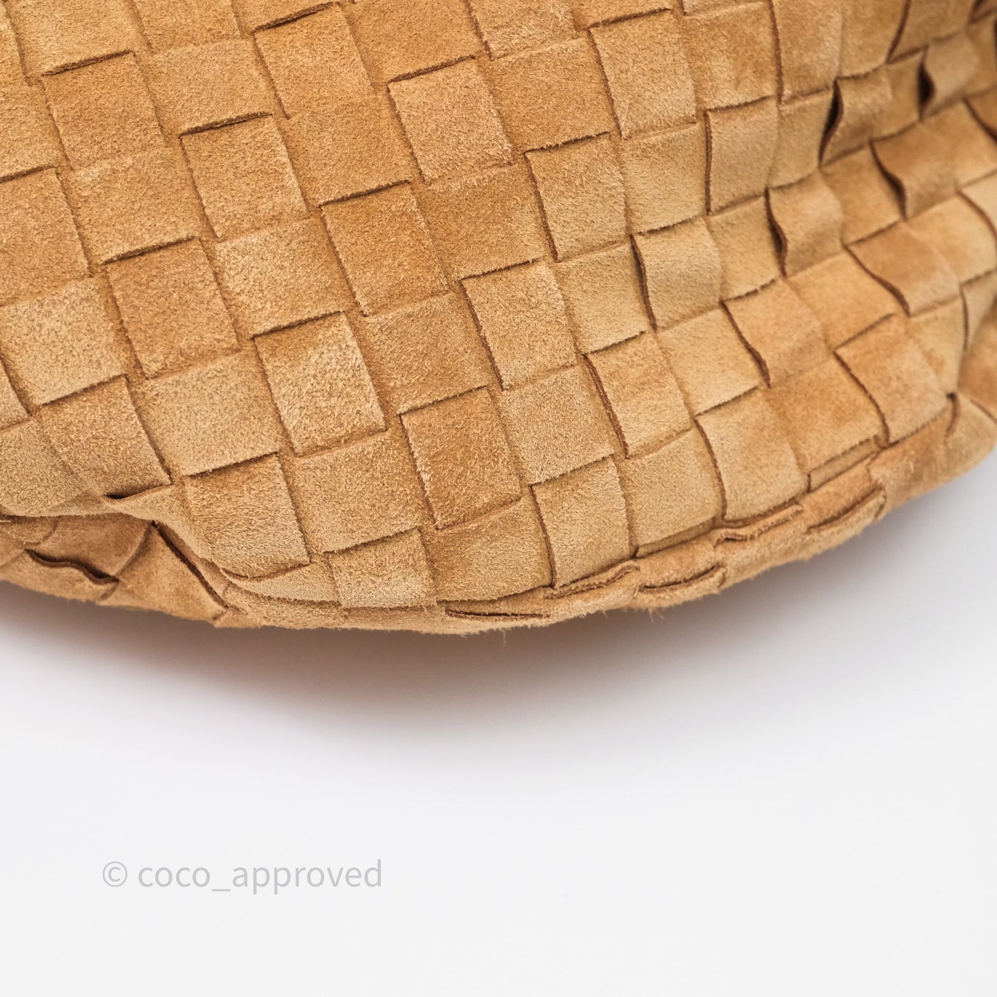 Bottega Veneta Classic Jodie Brown Suede Intrecciato