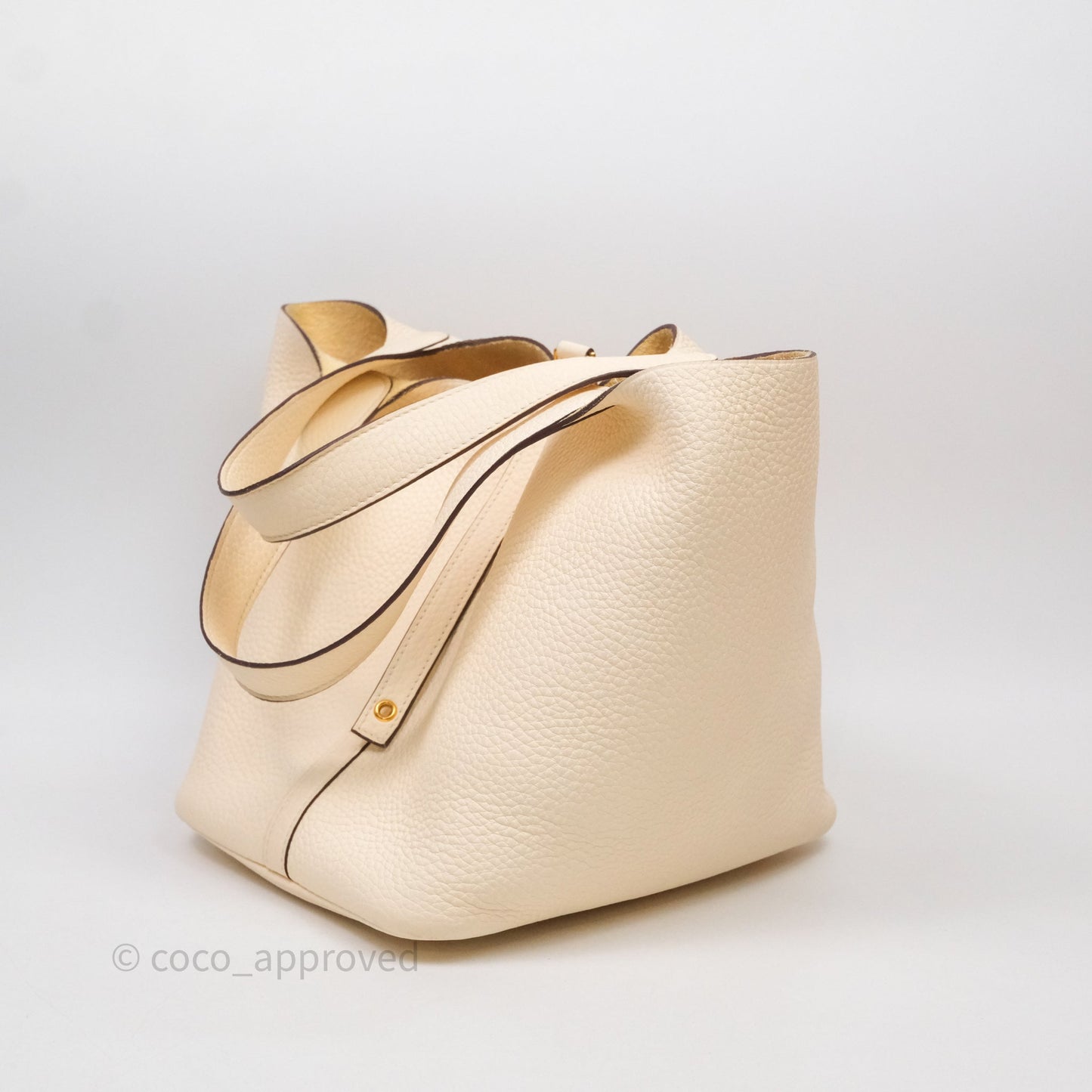 Hermès Picotin 22 Nata I2 Clemence Gold Hardware