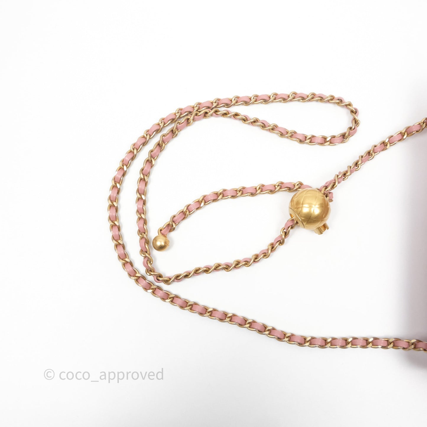 Chanel Mini Rectangular Pearl Crush Dusty Pink Lambskin Aged Gold Hardware