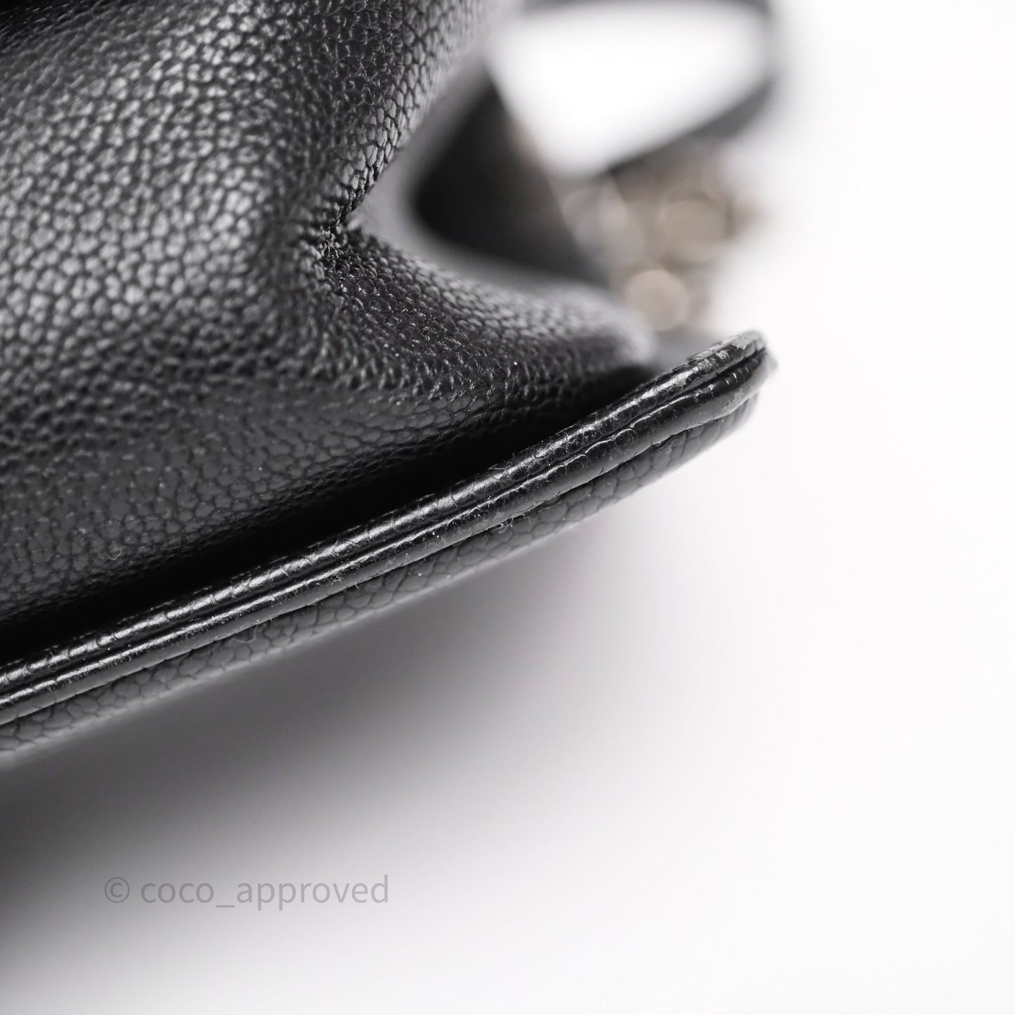 Chanel Quilted New Medium Boy Black Caviar Ruthenium Hardware