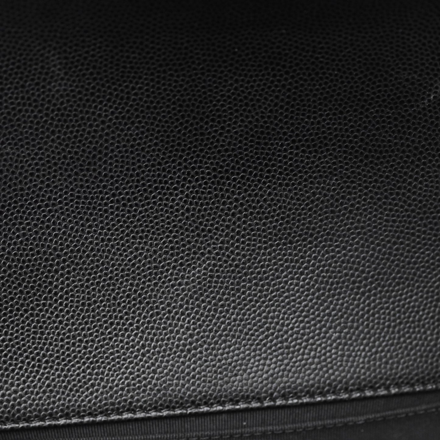 Chanel Medium Boy Quilted Black Caviar Ruthenium Hardware