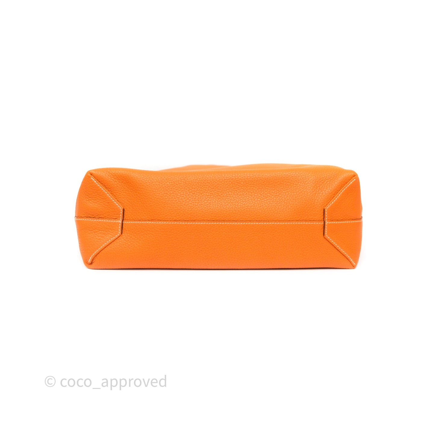 Hermès Double Sens Tote 36 Gold/ Orange Clemence
