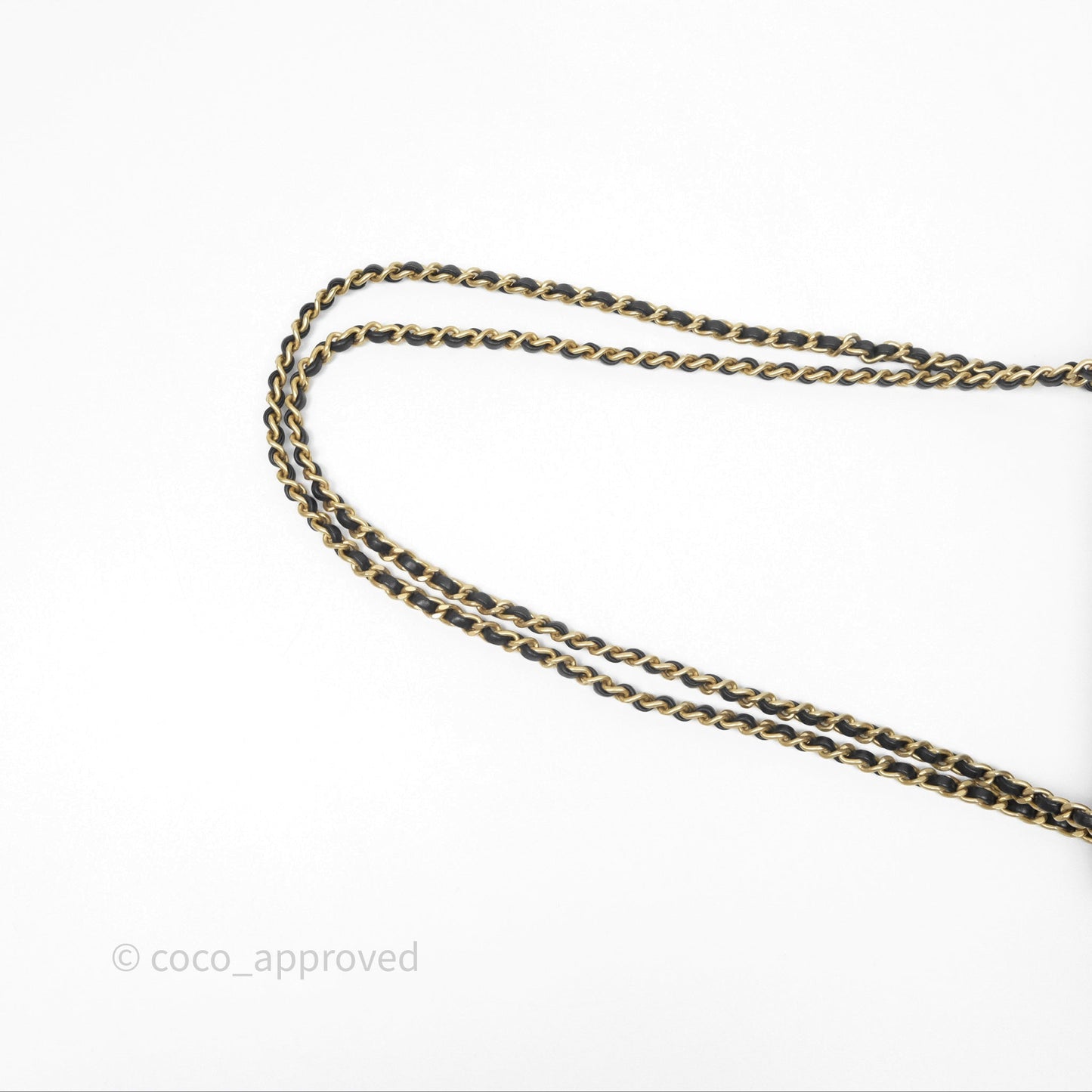 Chanel Flap Bag Black Lambskin Aged Gold Hardware 24P