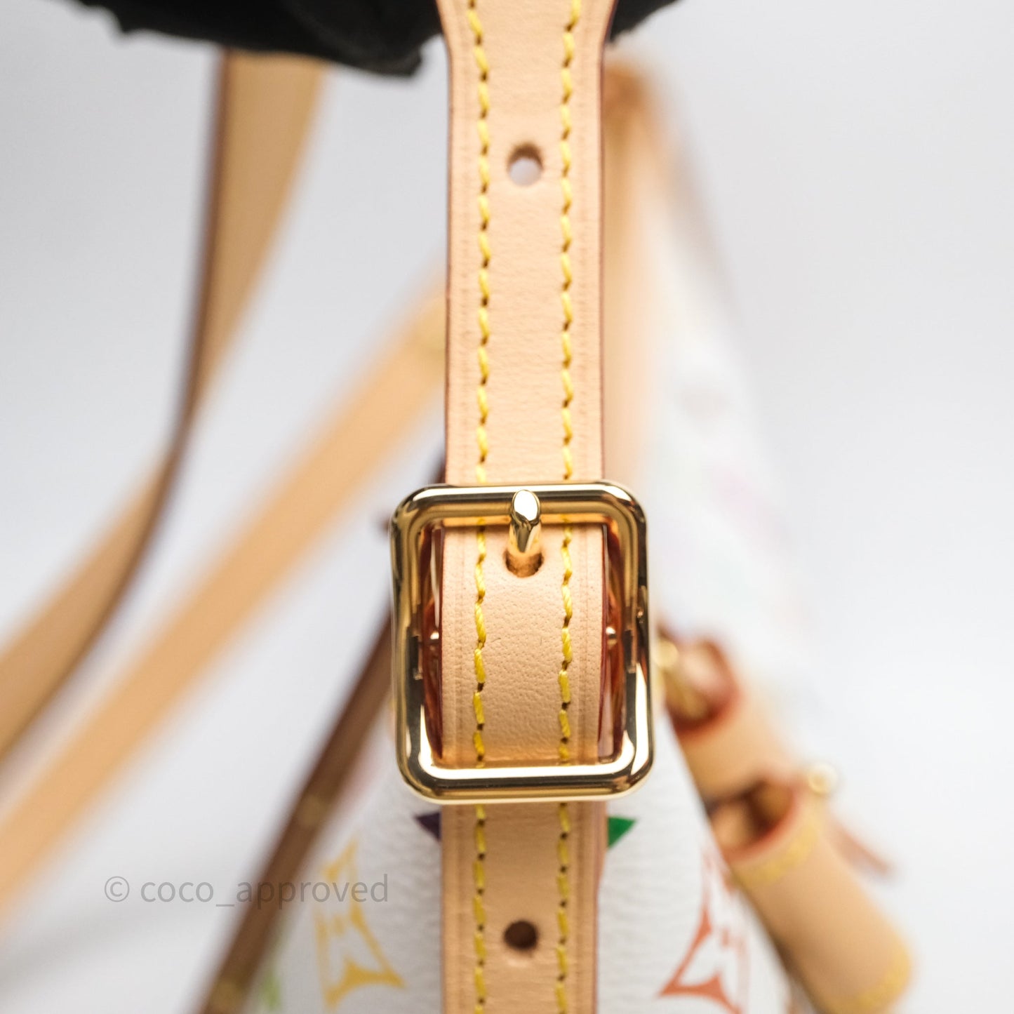 Louis Vuitton x Murakami Carryall East West White Monogram Multicolor