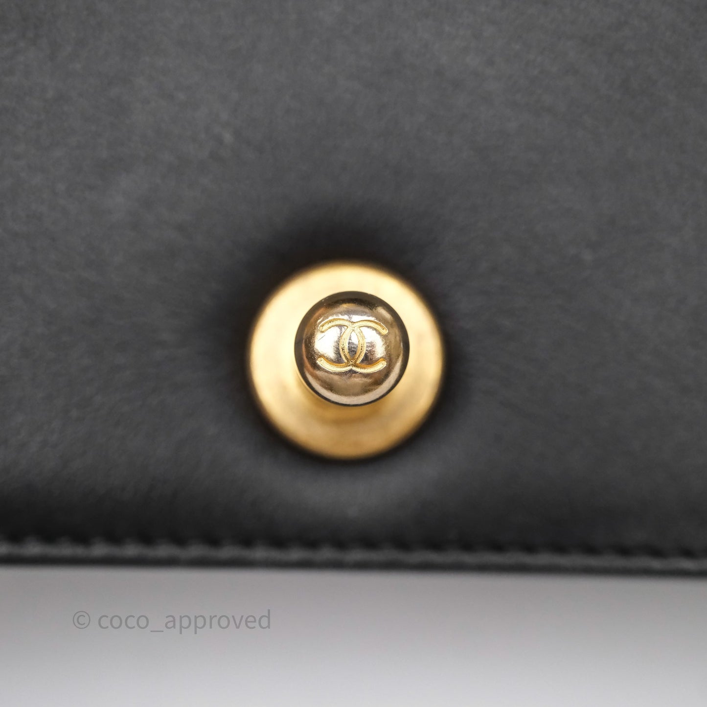 Chanel Small Boy Black Lambskin Aged Gold Hardware