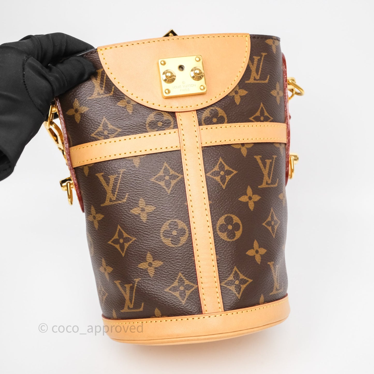 Louis Vuitton Duffle Bucket Bag Monogram Canvas