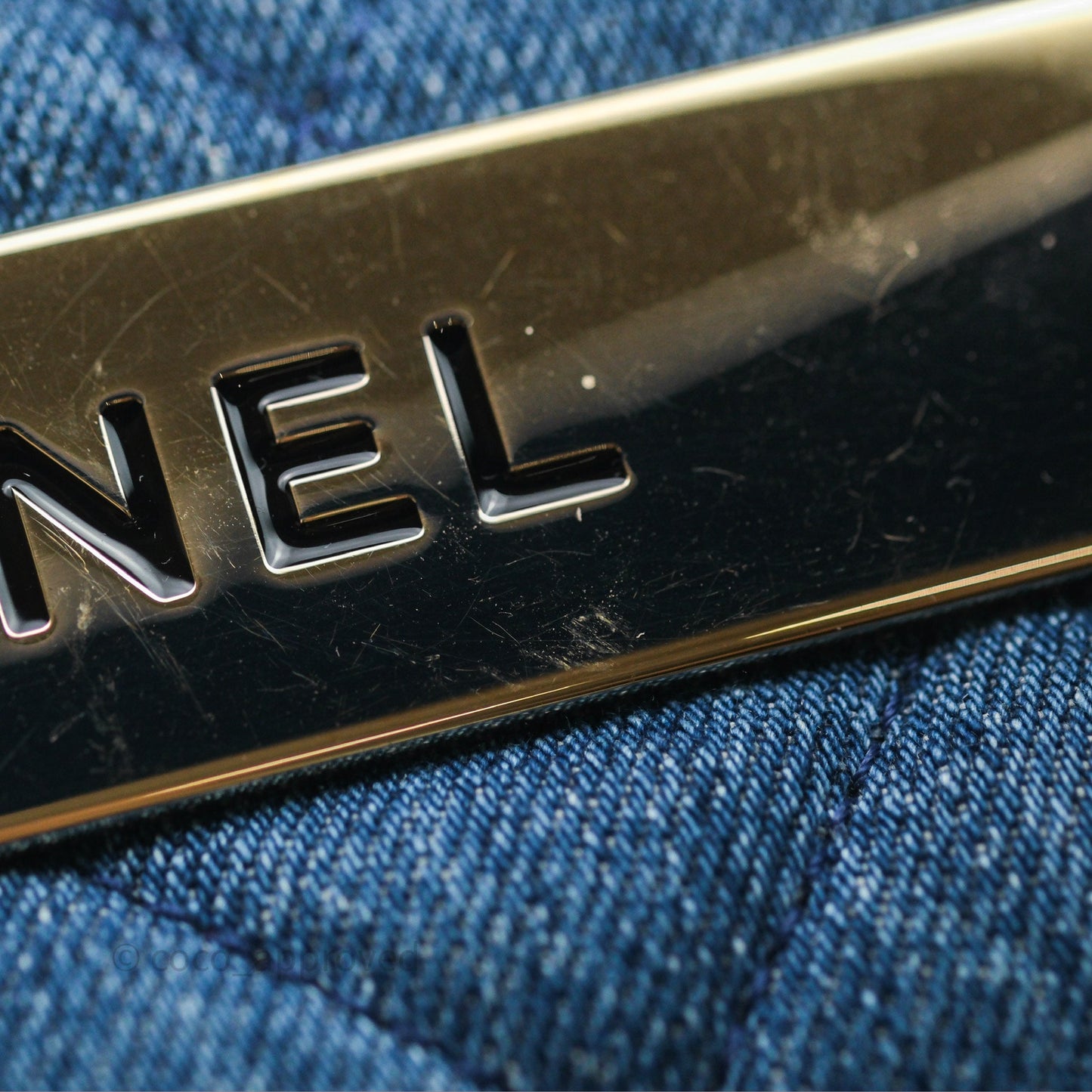 Chanel Small Trendy CC Denim Gold Hardware
