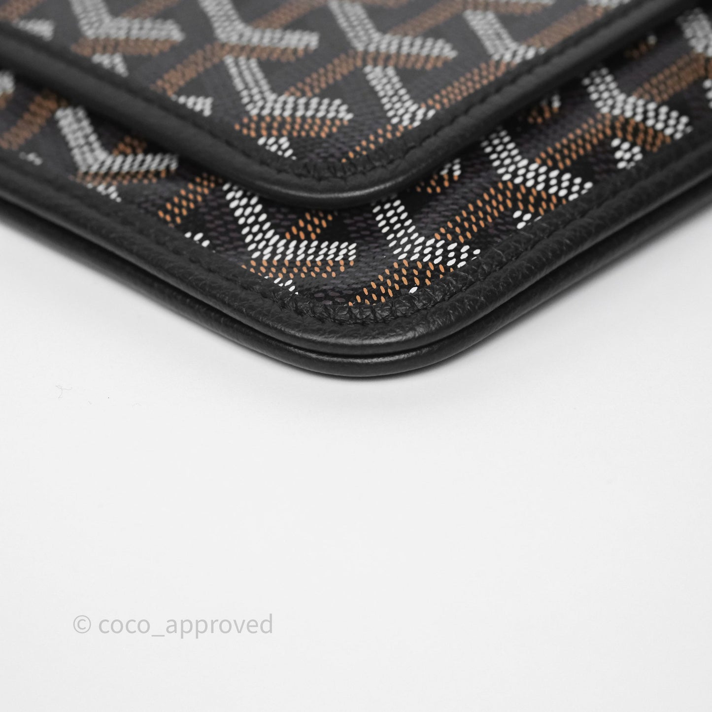 Goyard Plumet Pocket Wallet Black
