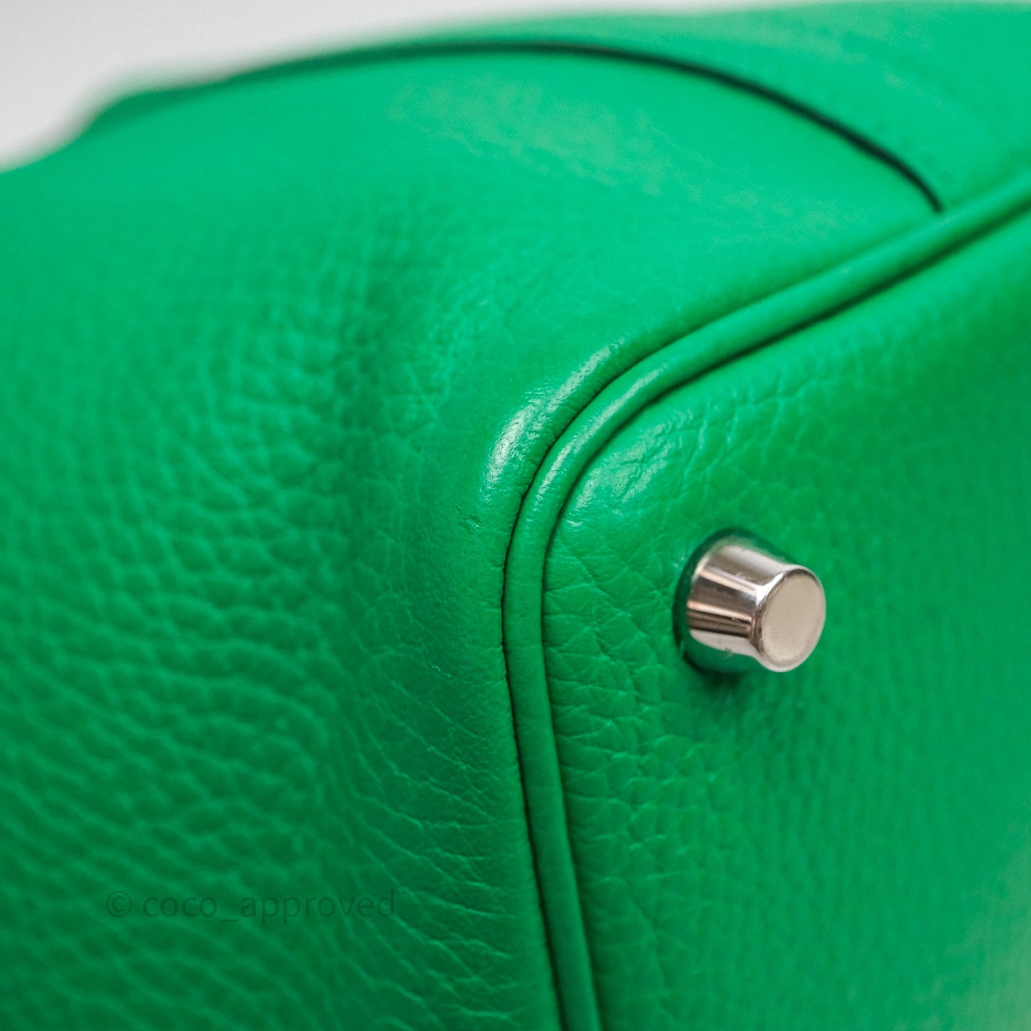 Hermès Picotin 18 Vert Jade 16 Clemence Palladium Hardware