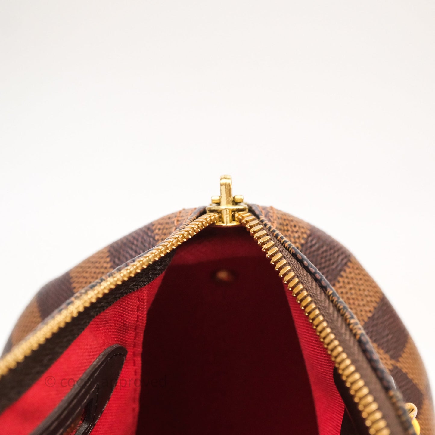 Louis Vuitton Speedy 25 Damier Canvas Gold Hardware