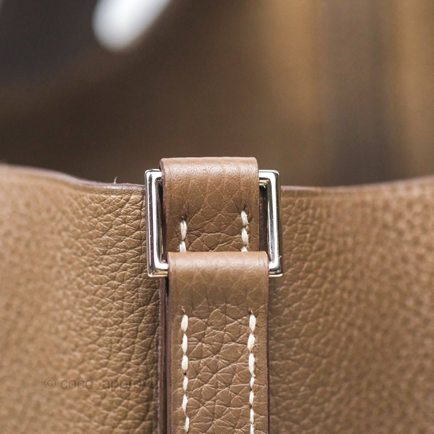Hermès Picotin Lock 22 Etoupe Clemence Palladium Hardware