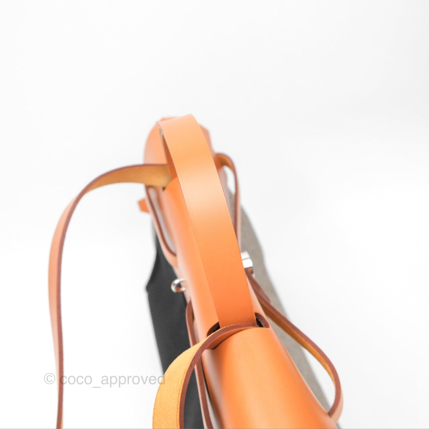 Hermès Herbag Zip 31 Natural Vache Hunter Black Toile GM Palladium Hardware