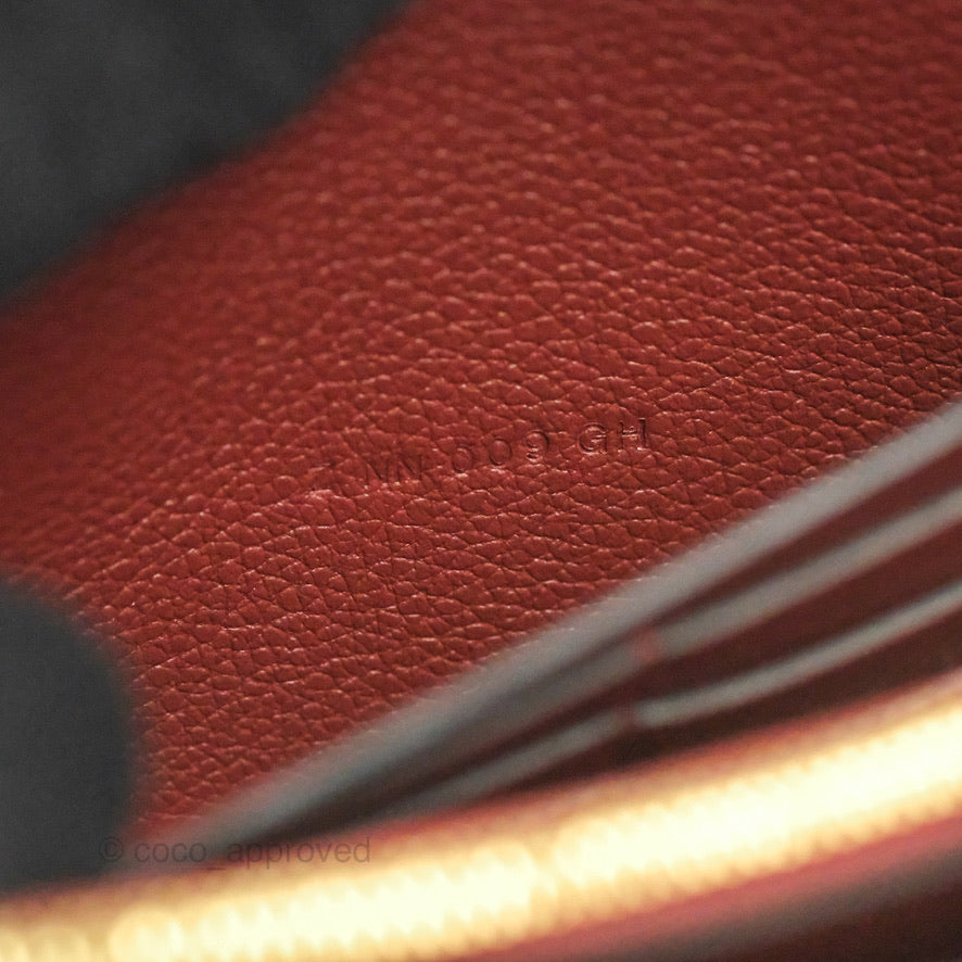 Hermès Constance Long To Go Wallet Red Rouge H Evercolor Gold Hardware