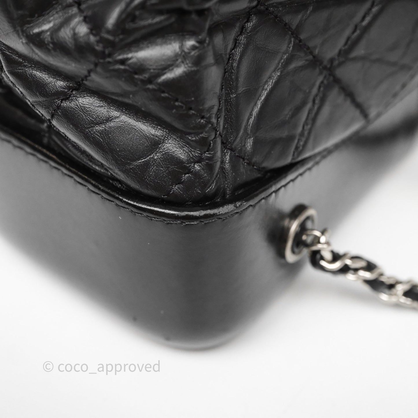 Chanel Small Gabrielle Backpack Black Aged Calfskin