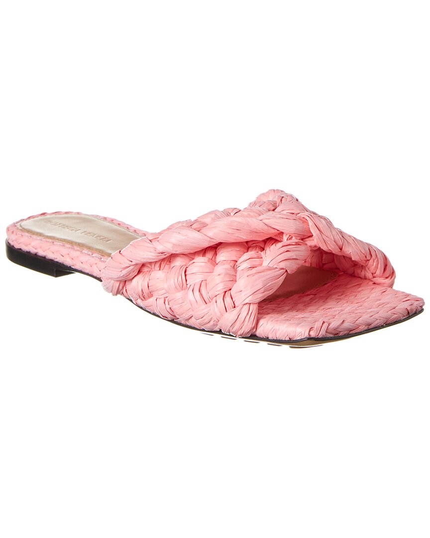 Luxury Bottega Veneta Stretch Raffia Sandal