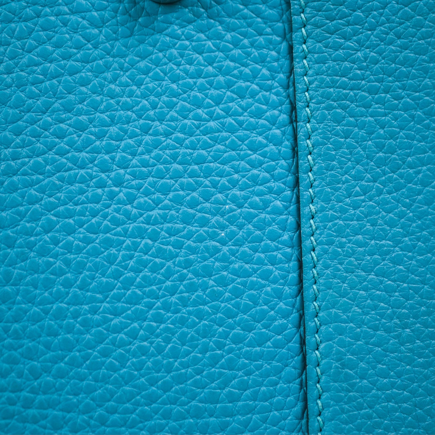 Hermès Lindy 34 Blue Paon Clemence Palladium Hardware
