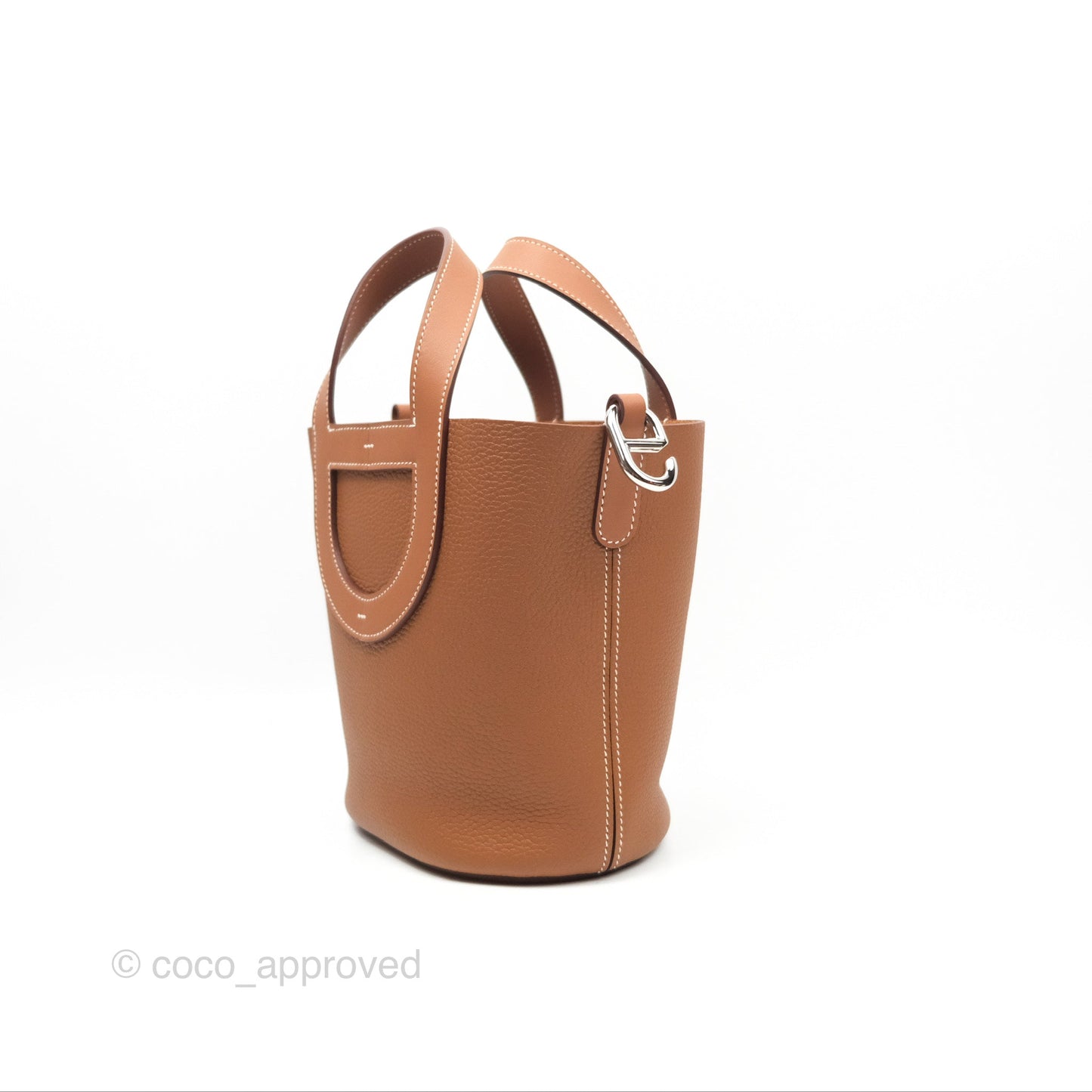 Hermes In-The-Loop 18 Gold Clemence Palladium Hardware