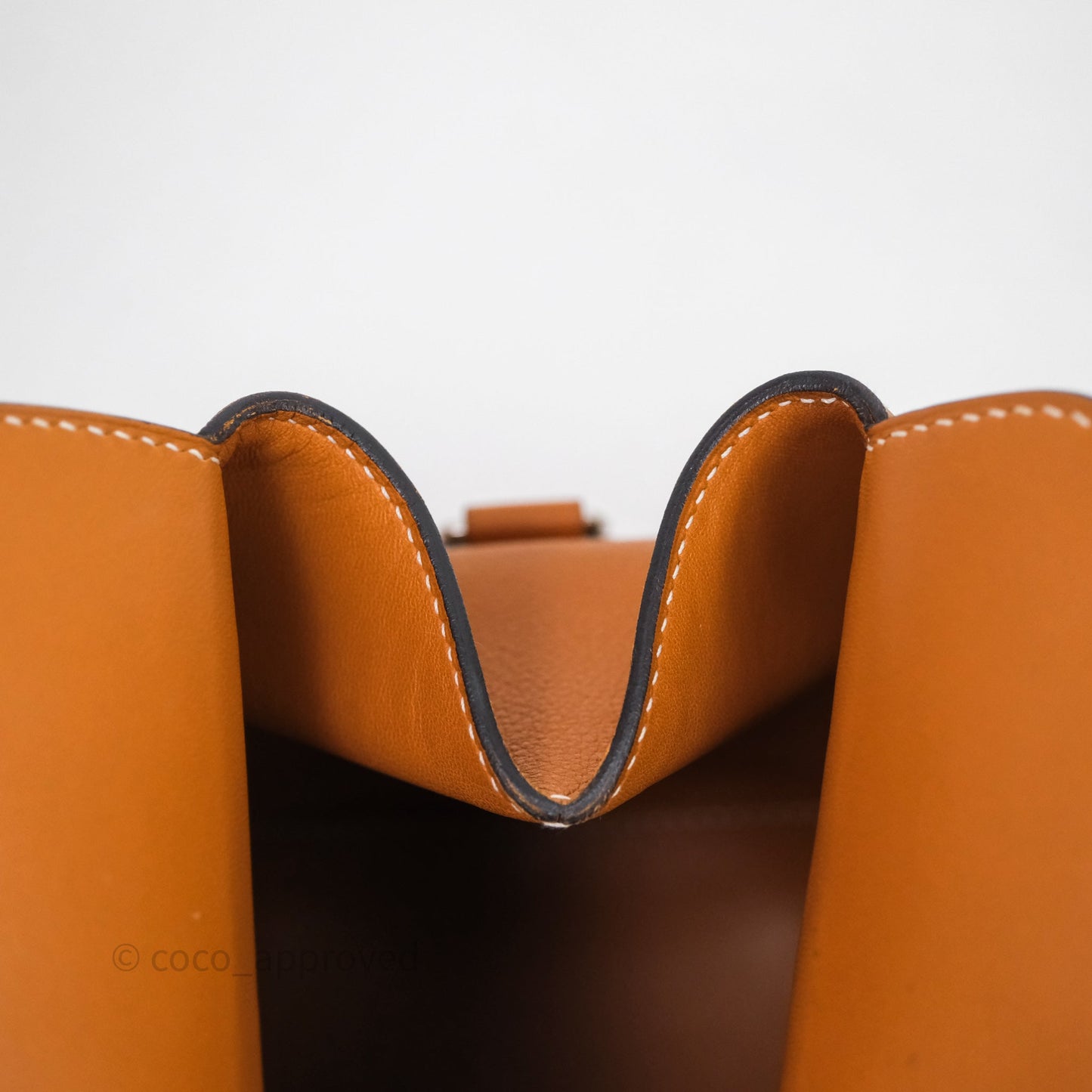 Hermès ToolBox 20 Gold 37 Evercolor Palladium Hardware