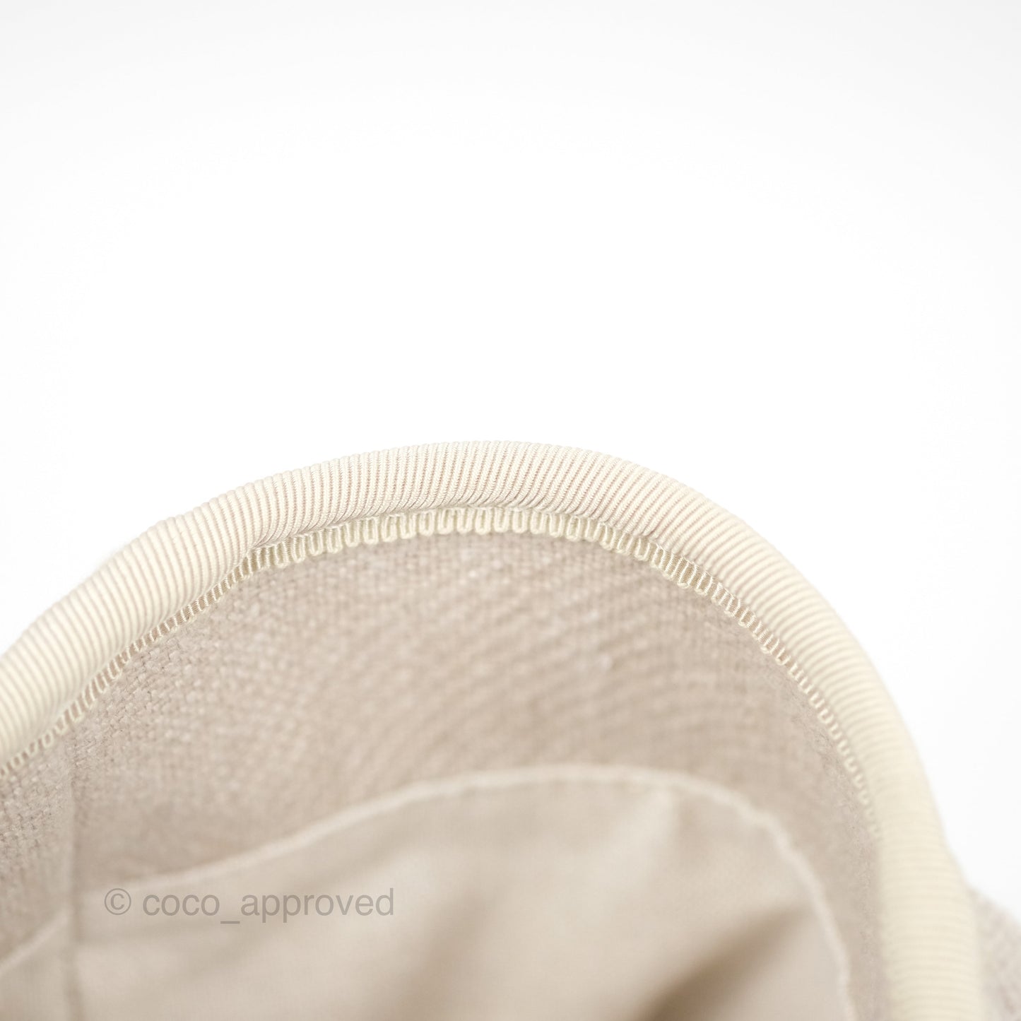 Chanel New Small Deauville Black/Taupe Canvas