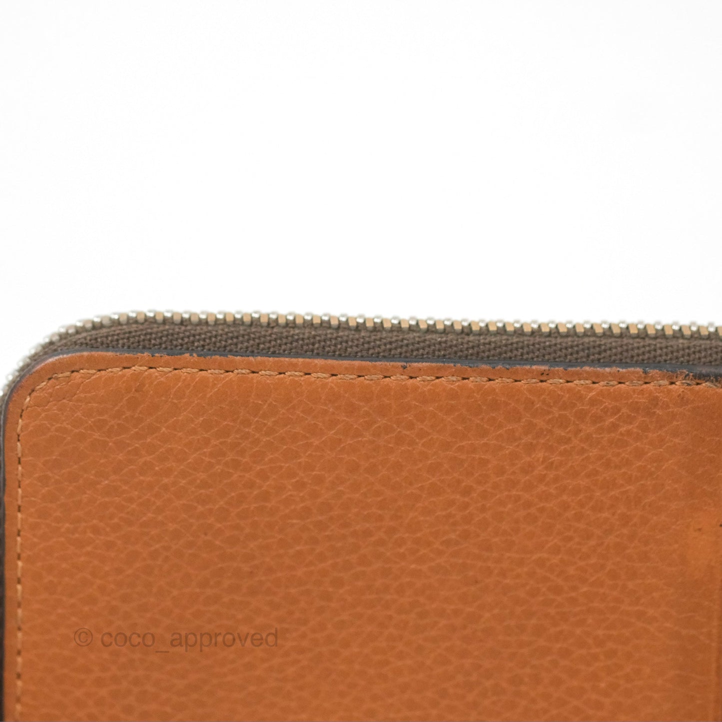 Loewe Anagram Coin Card Holder Caramel/Pecan