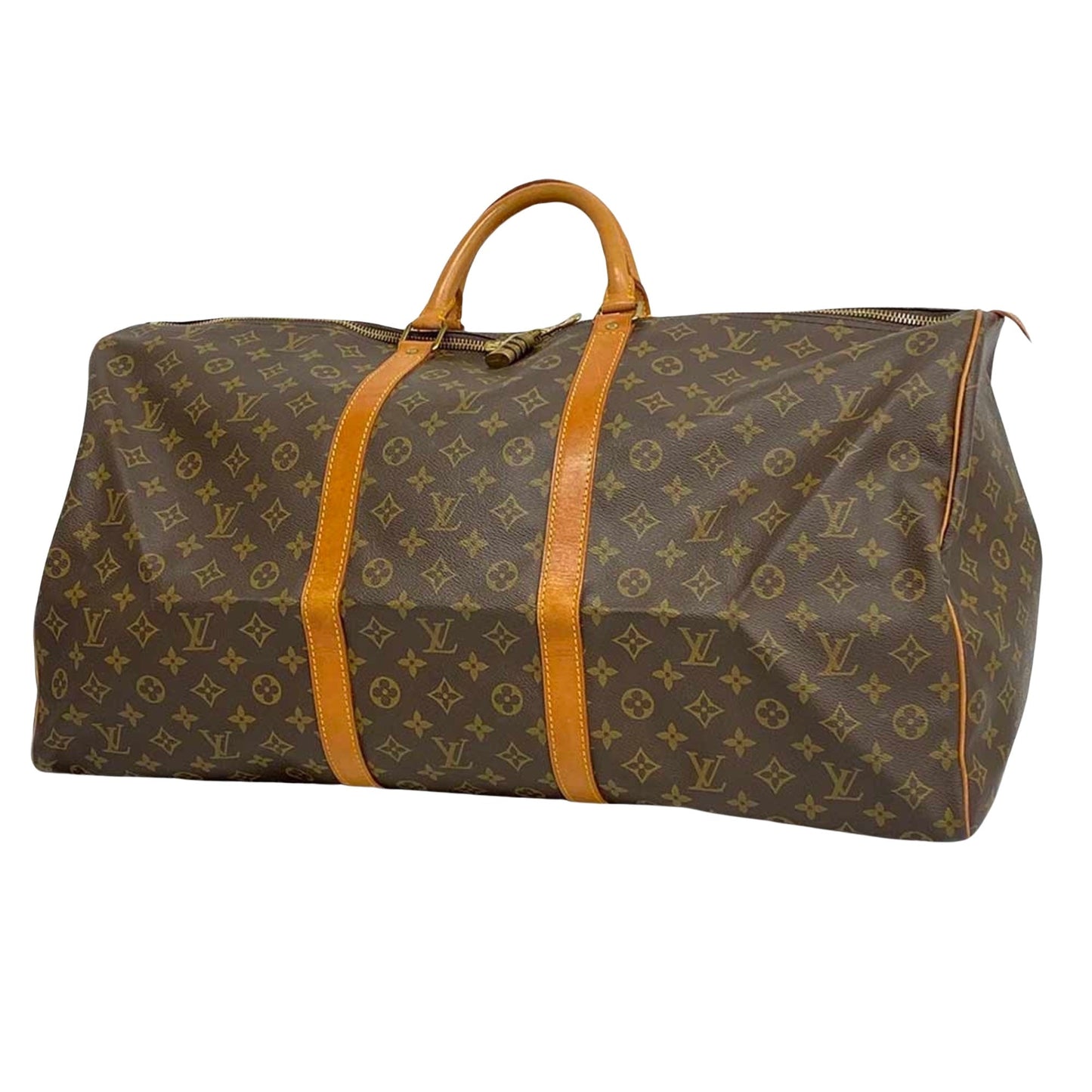 Louis Vuitton Keepall 60  Canvas Travel Bag ()