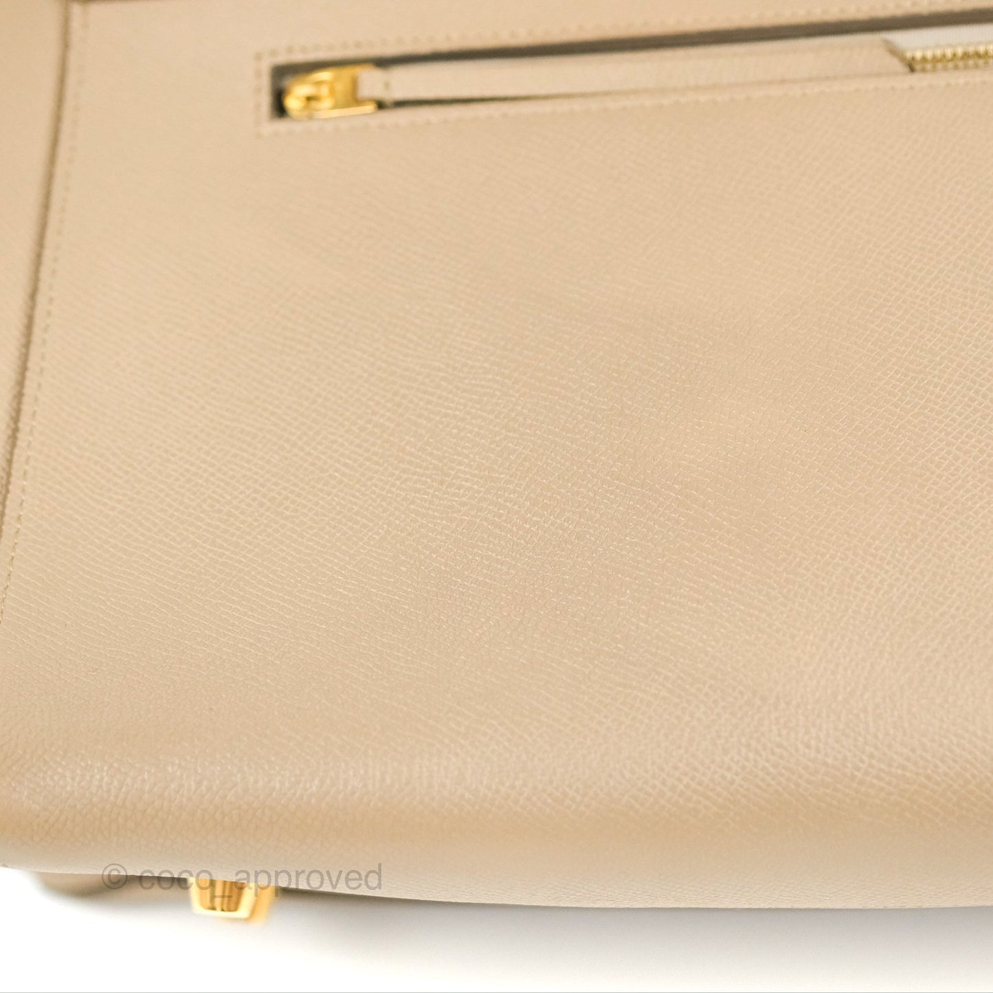 Celine Mini Belt Bag Light Taupe Grained Calfskin Gold Hardware