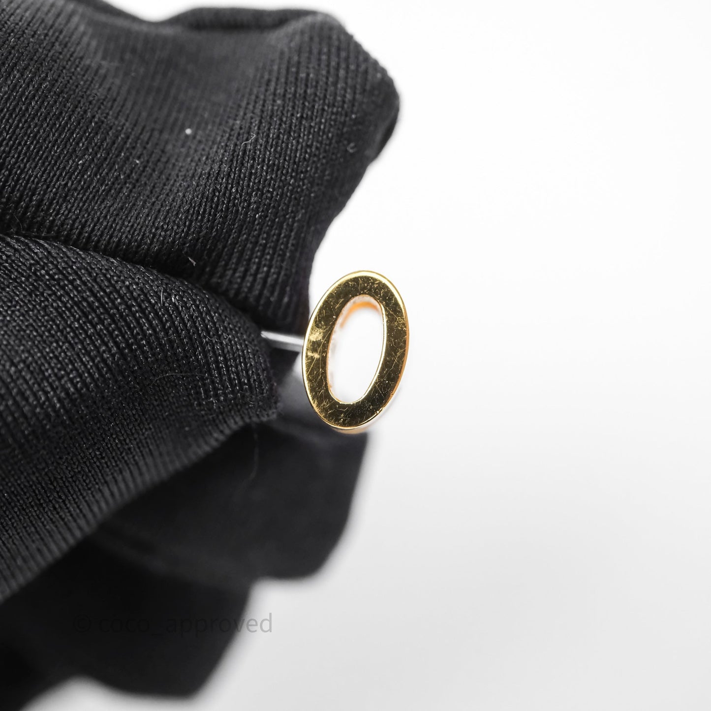 Hermès Mini Pop H Earrings Rose Dragee 5U Gold Hardware