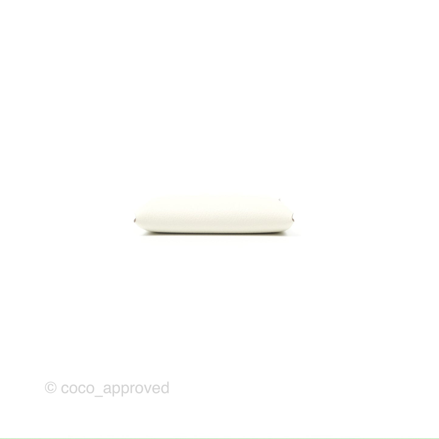 Hermès Bastia Coin Purse Mushroom Vert Fizz Evercolor