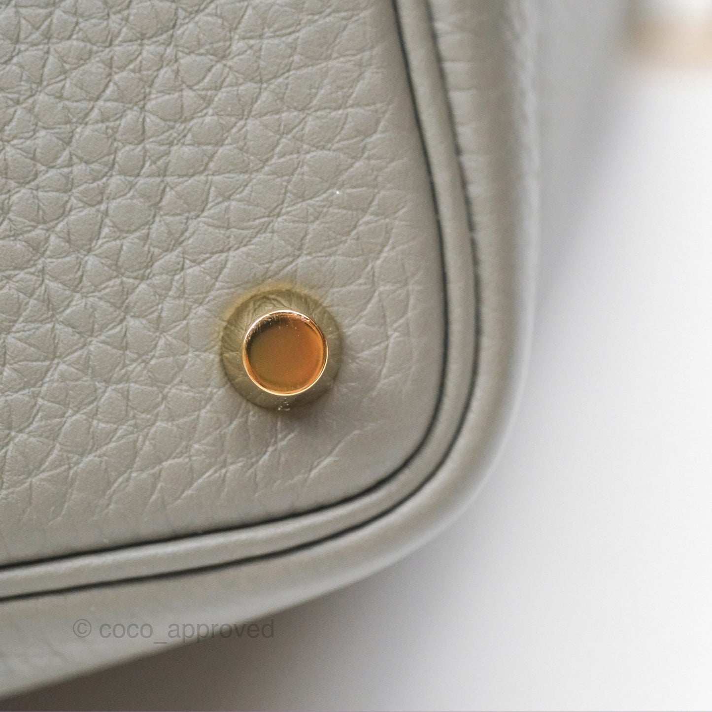 Hermès Picotin Lock 18 Gris Meyer 0L Clemence Gold Hardware