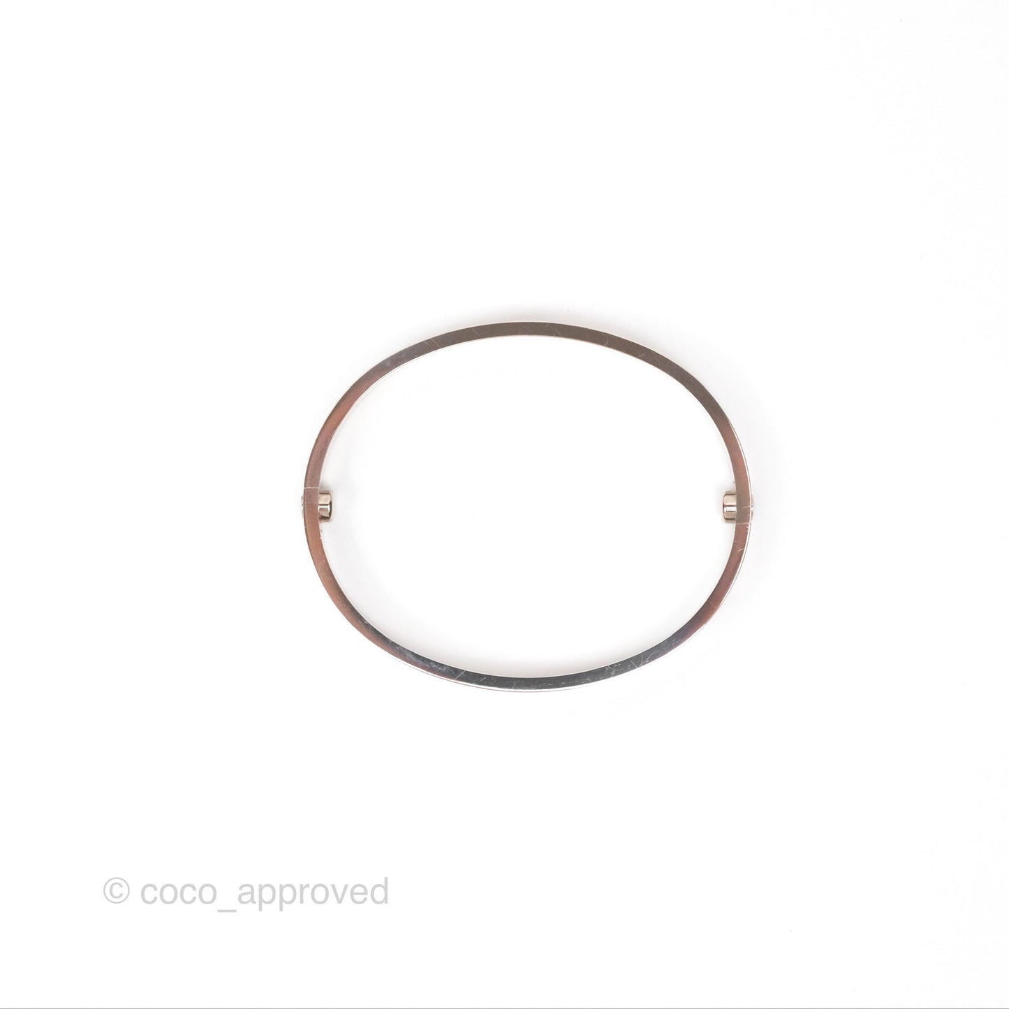Cartier Love Bracelet White Gold
