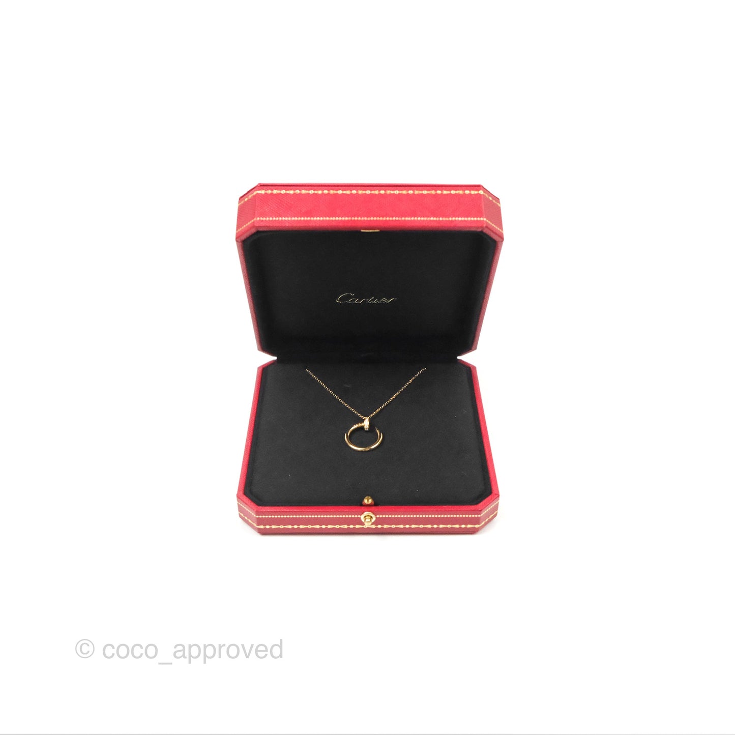 Cartier Juste Un Clou Necklace Diamonds Yellow Gold