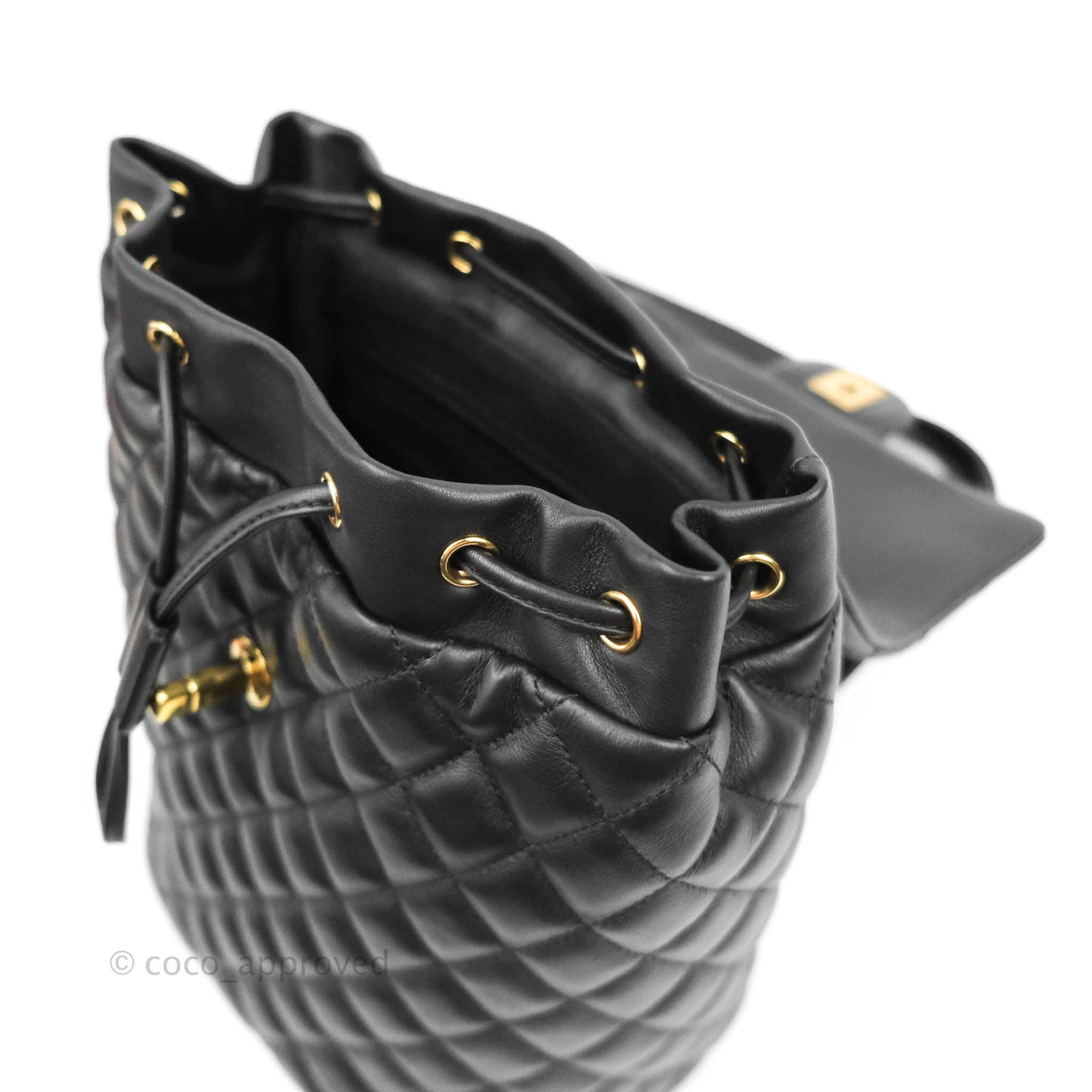 Chanel Quilted Small Urban Spirit Backpack Calfskin Black Gold Hardware