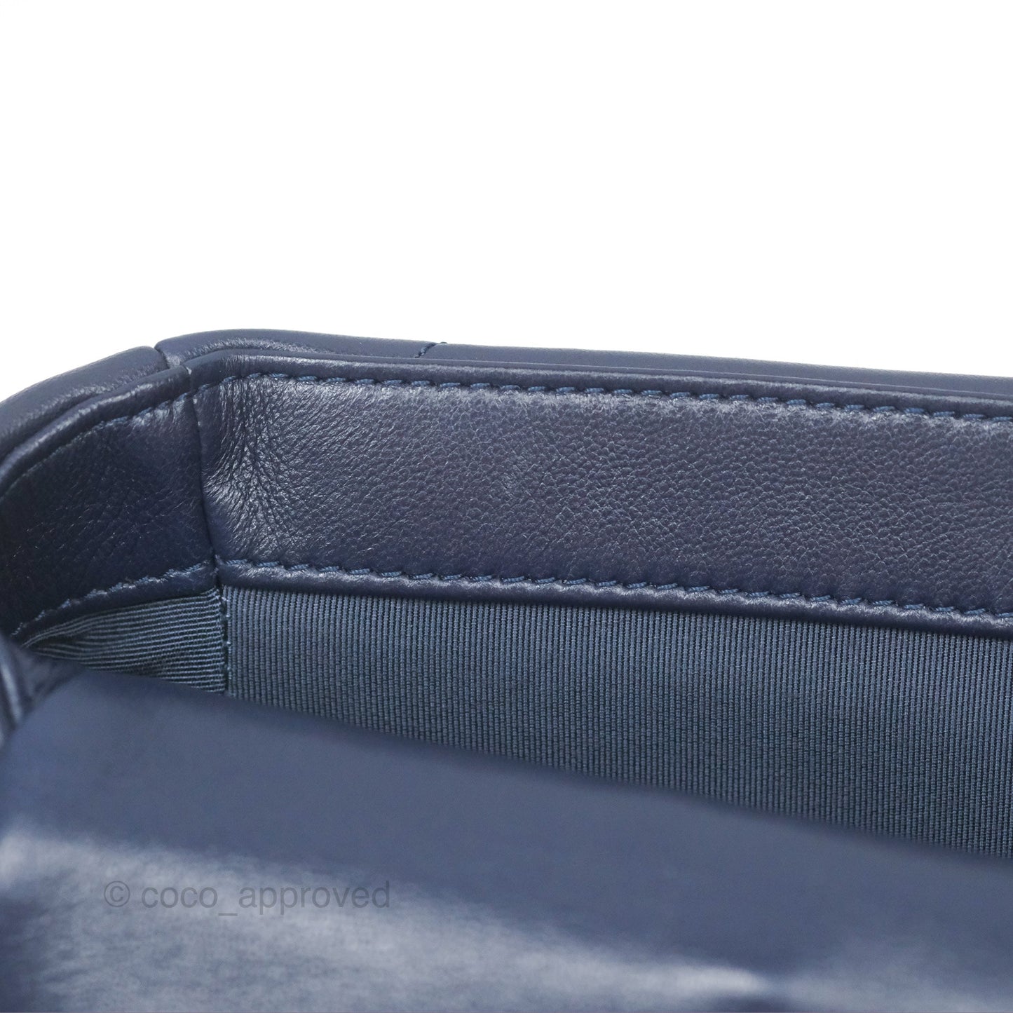 Chanel 19 Small Dark Navy Mixed Hardware