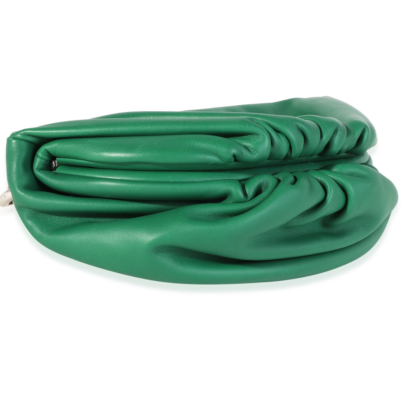 Luxury Bottega Veneta Green Nappa Belt Chain Pouch