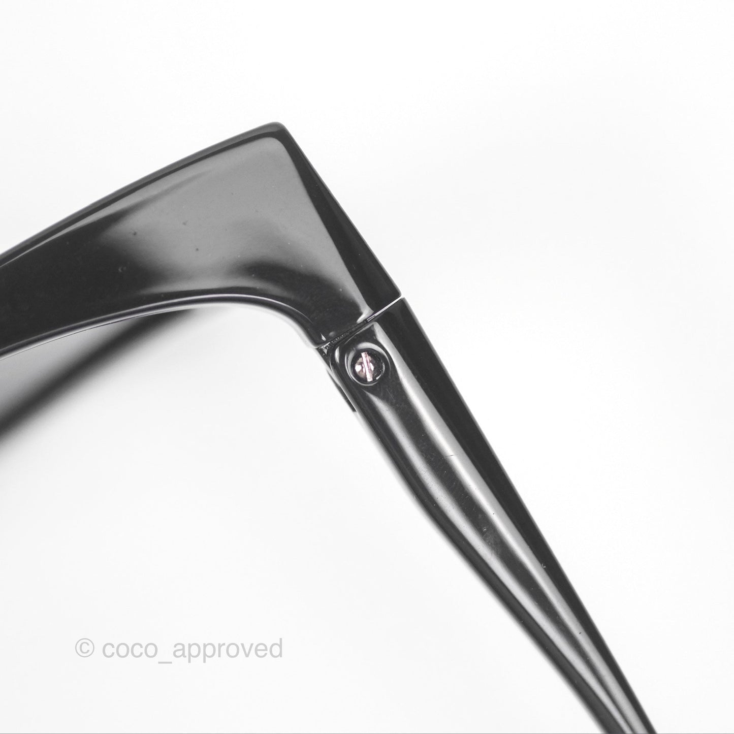 Balenciaga Rim Cat-eye Sunglasses Black
