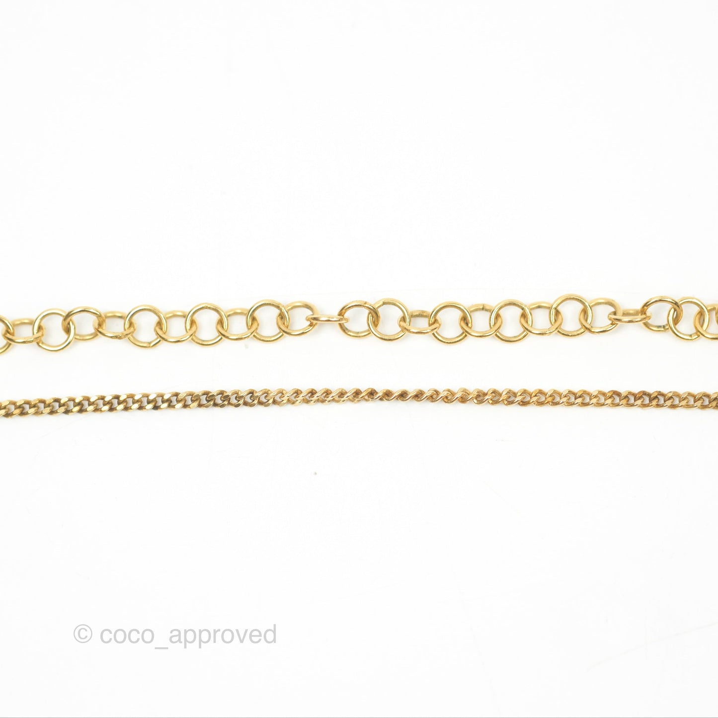 Chanel CC Perfume Bottle Rhinestone Necklace 20A